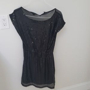 Annabella Black sequin dress